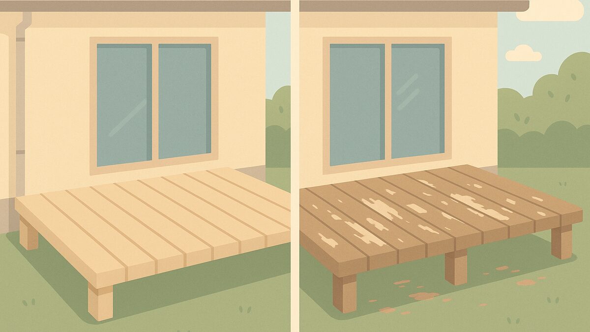 メンテナンスフリーな外構素材のイメージ